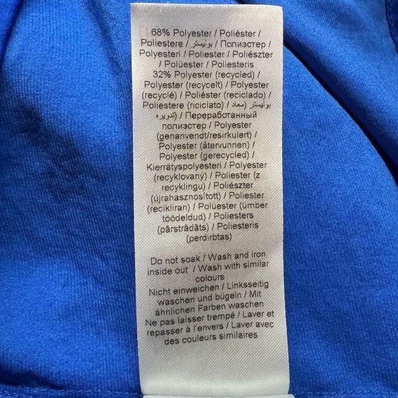 Inwear Copenhagen Rindai Blue V-Neck Blouse, US Size 18 - Picture 12 of 13